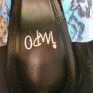 Size 12 suede and lace covered doll baby strap.